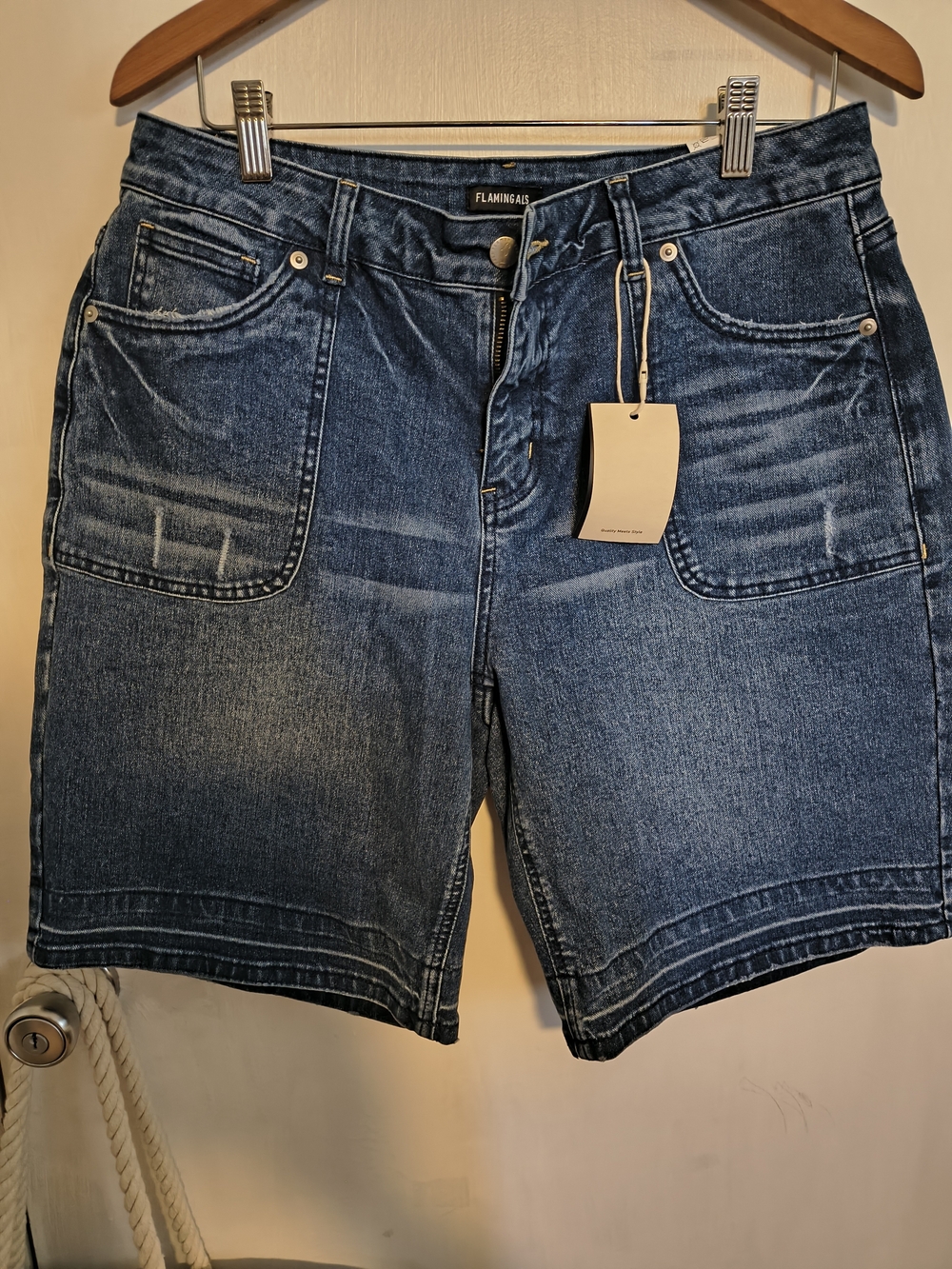 Flamingo Blue Denim Women’s Jean Shorts